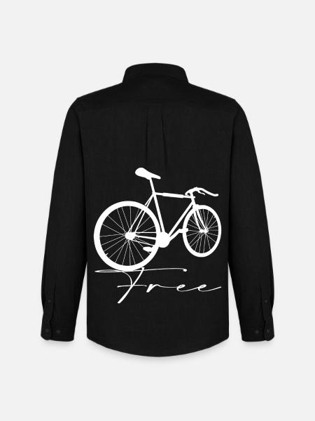 Bike - Men's Oxford Shirt by Stanley/Stella - black