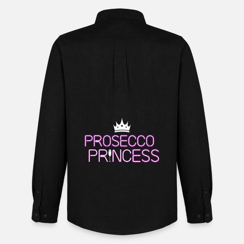 Prosecco Prinzessin - Männer Oxford Hemd von Stanley/Stella - Schwarz