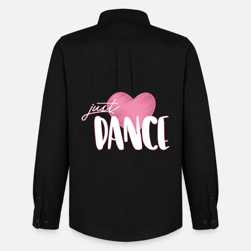 Tanzen - Männer Oxford Hemd von Stanley/Stella - Schwarz