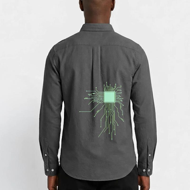 conseil d’administration core cpu ordinateur nerd pc humour geek code Chemise Oxford homme Stanley/Stella