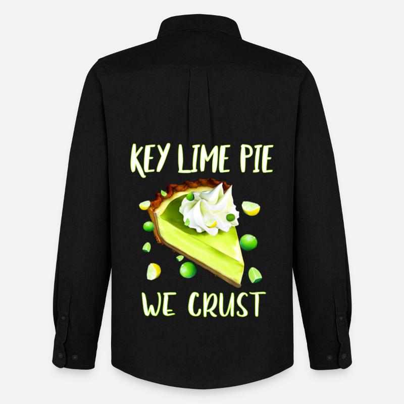 Key Lime Pie - Männer Oxford Hemd von Stanley/Stella - Schwarz