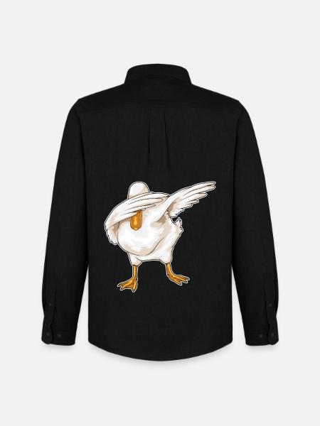 Danse hip-hop duck - Chemise Oxford homme Stanley/Stella - noir