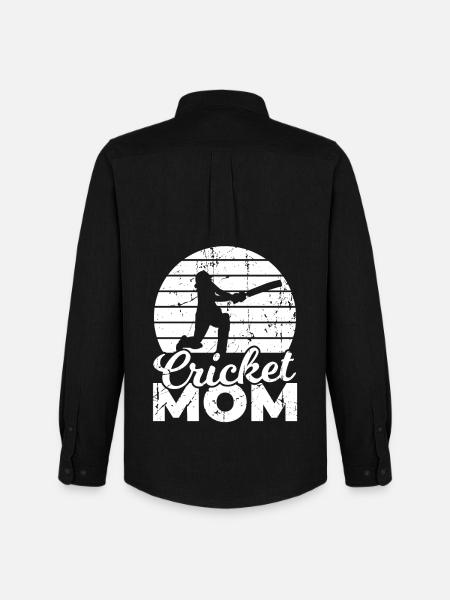 Cricket Mama - Men's Oxford Shirt by Stanley/Stella - black