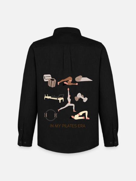 In My Pilates Era – Gift - Men's Oxford Shirt by Stanley/Stella - black