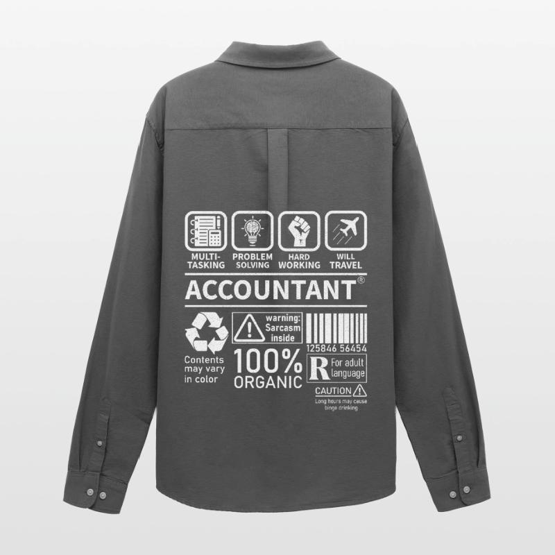 Comptable Multi Tasking Résolution de problèmes Chemise Oxford homme Stanley/Stella