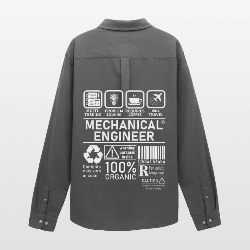 Mechanical Engineer multi tasking problem solving Männer Oxford Hemd von Stanley/Stella