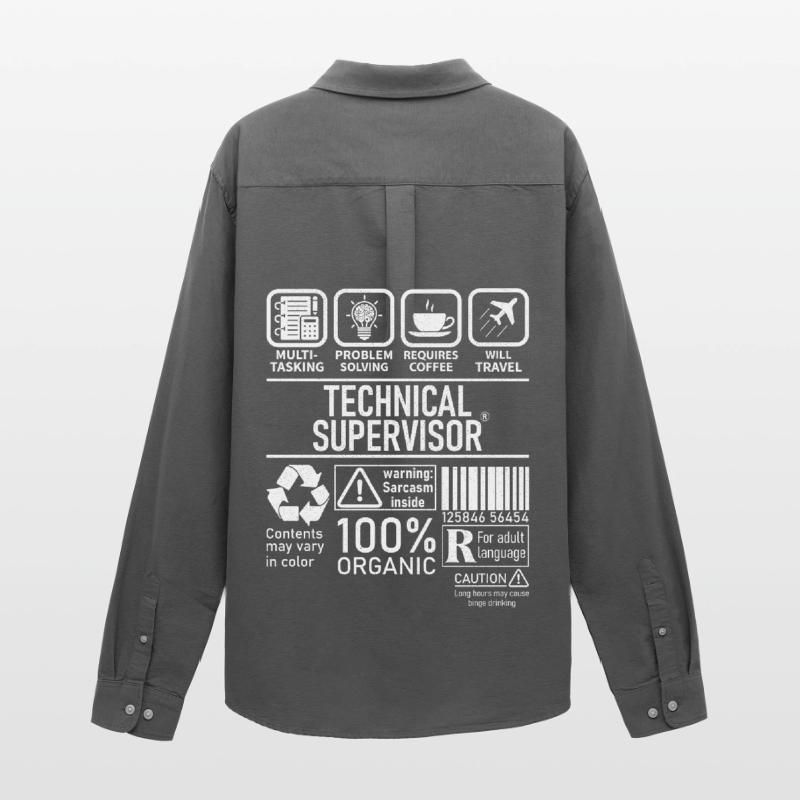 Technical Supervisor multi tasking problem solving Männer Oxford Hemd von Stanley/Stella