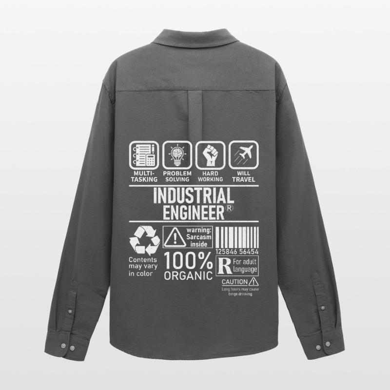 Industrial Engineer multi tasking problem solving Men's Oxford Shirt by Stanley/Stella