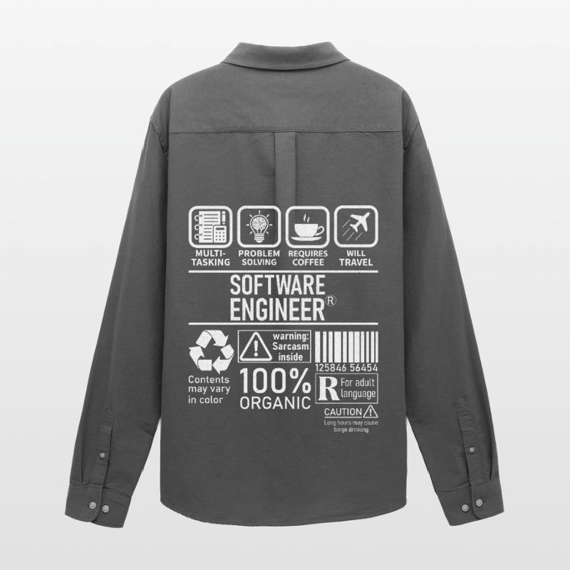 Software Engineer multi tasking problem solving Men's Oxford Shirt by Stanley/Stella