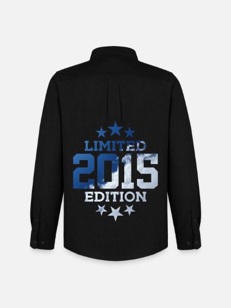 ÉDITION LIMITÉE 2015 11E ANNIVERSAIRE - Chemise Oxford homme Stanley/Stella - noir