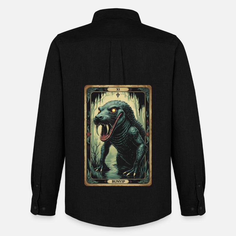 Bunyip Mythological Creatures - Men's Oxford Shirt by Stanley/Stella - black