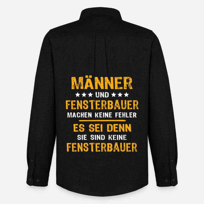 Tontechniker Spruch - Männer Oxford Hemd von Stanley/Stella - Schwarz