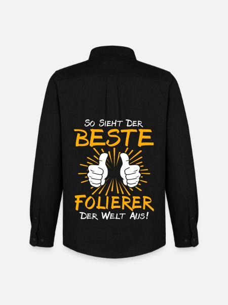 Wrapper Gift Idea - Men's Oxford Shirt by Stanley/Stella - black