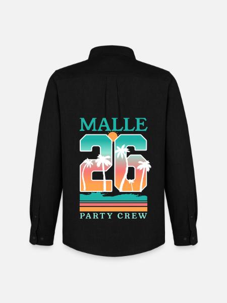 Malle 2026 Mallorca - Men's Oxford Shirt by Stanley/Stella - black