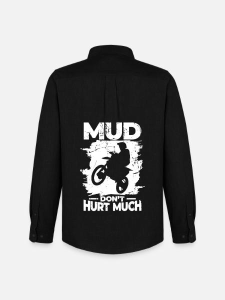 Mud doesn't hurt - Men's Oxford Shirt by Stanley/Stella - black