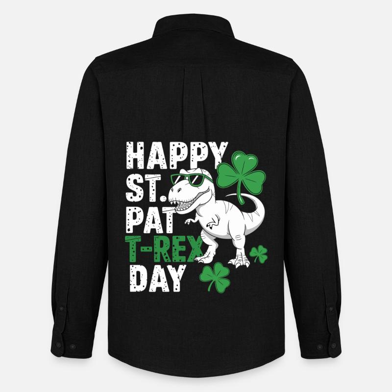 St Patrick's Rex Day Tee - Men's Oxford Shirt by Stanley/Stella - black