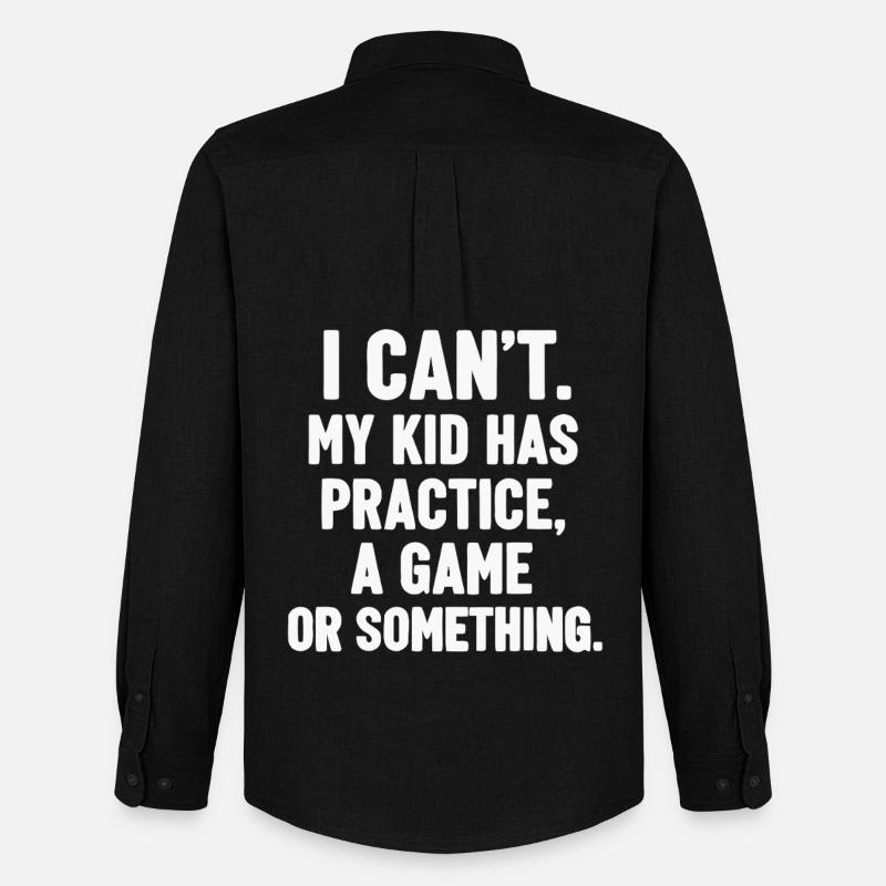 Non posso, mio figlio ha il gioco di prova - Stanley/Stella Camicia Oxford uomo - nero