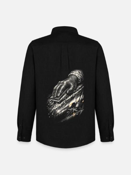 Vehicle Painter Car Painter Painter - Men's Oxford Shirt by Stanley/Stella - black