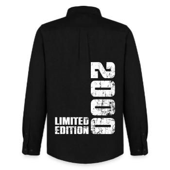 26 Years 2000 Birthday Gift Man Woman - Men's Oxford Shirt by Stanley/Stella - black - Back - AI Model Male 185 dark (185cm)