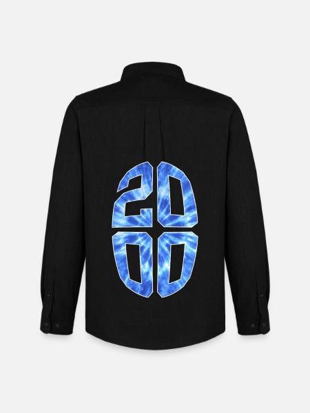 26 ANS 2000 26E ANNIVERSAIRE - Chemise Oxford homme Stanley/Stella - noir
