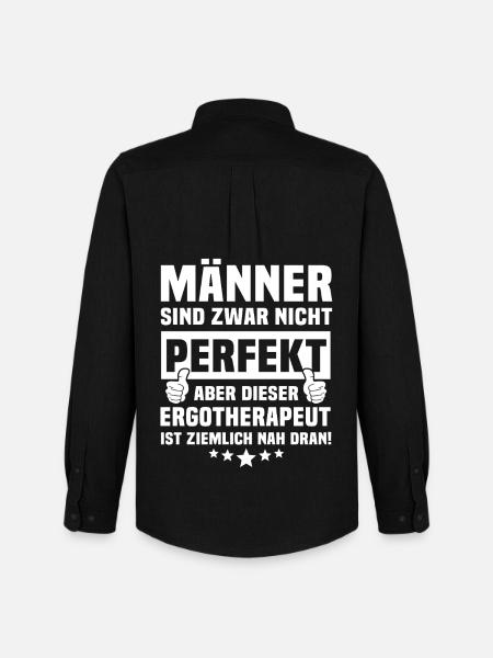 Ergotherapeut - Männer Oxford Hemd von Stanley/Stella - Schwarz