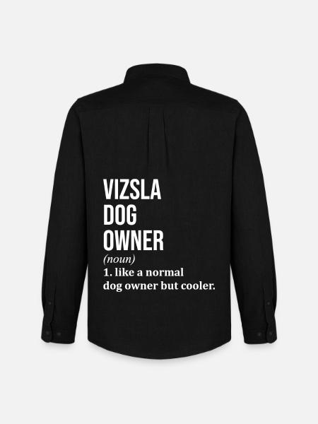 Vizsla Vizsla Vizsla - Chemise Oxford homme Stanley/Stella - noir