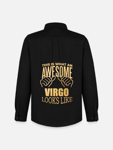Virgo - Men's Oxford Shirt by Stanley/Stella - black