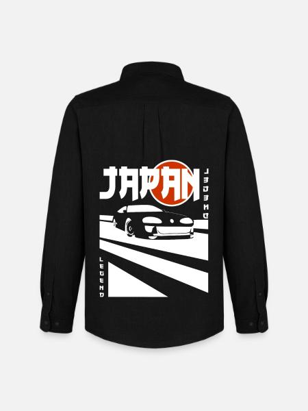 Japan Legend – JDM Auto Power - Men's Oxford Shirt by Stanley/Stella - black