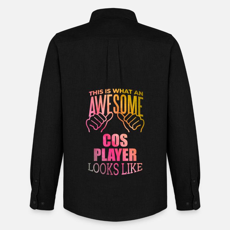 Cosplayer - Men's Oxford Shirt by Stanley/Stella - black