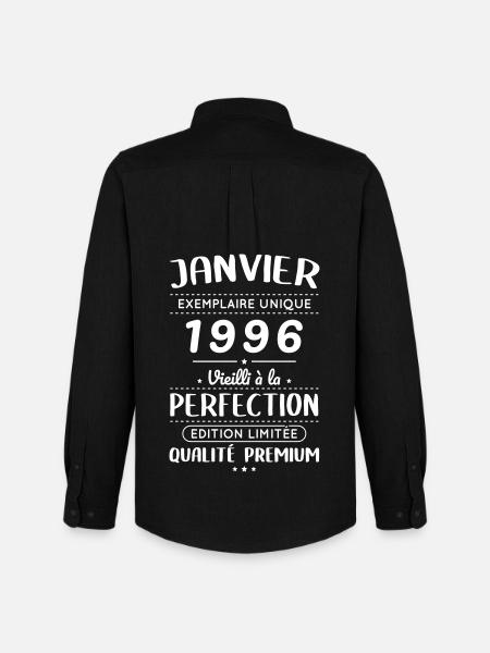 30th Anniversary - January 1996 Perfection - Men's Oxford Shirt by Stanley/Stella - black