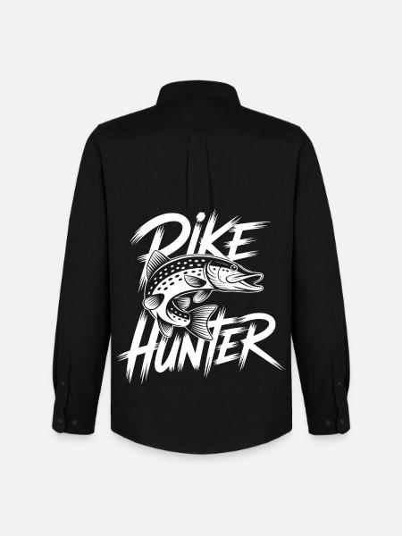 Pike Fishing - Men's Oxford Shirt by Stanley/Stella - black