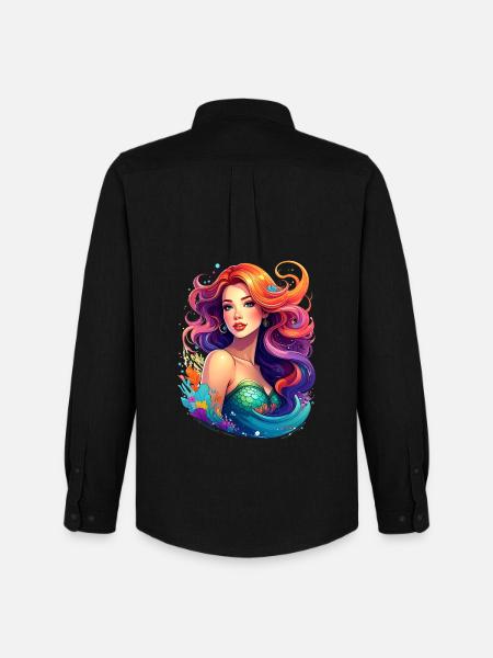 Sirène sexy - Chemise Oxford homme Stanley/Stella - noir
