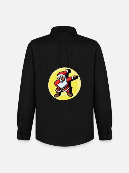 Cool Dab Dabbing Père Noël Noël - Chemise Oxford homme Stanley/Stella - noir