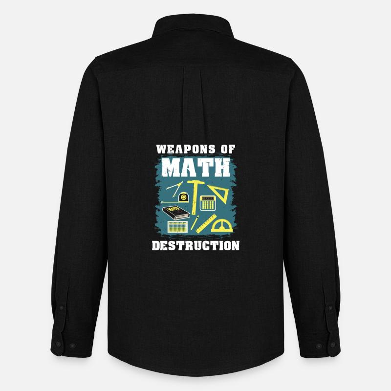 Math math gift - Men's Oxford Shirt by Stanley/Stella - black