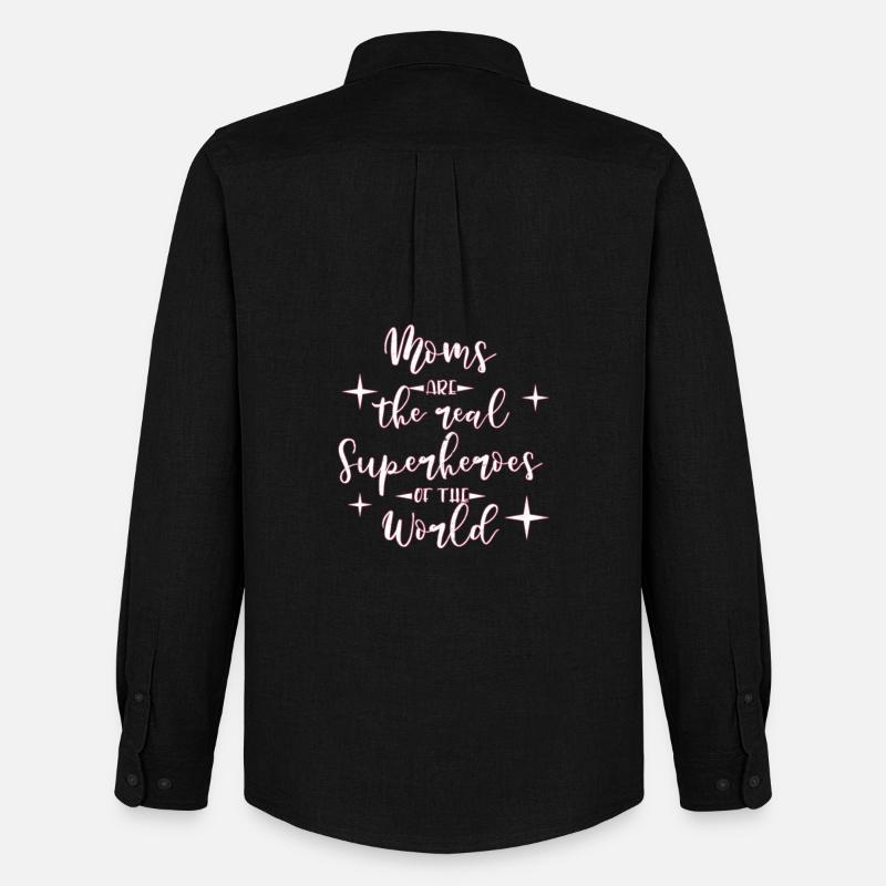 Mama Mutter - Männer Oxford Hemd von Stanley/Stella - Schwarz