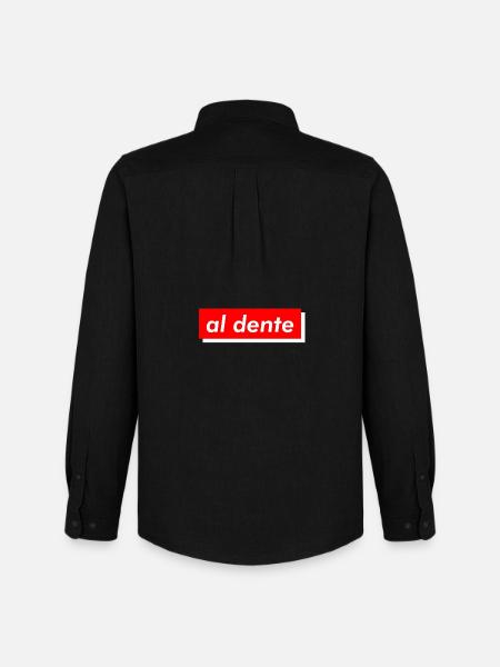 al dente - Männer Oxford Hemd von Stanley/Stella - Schwarz