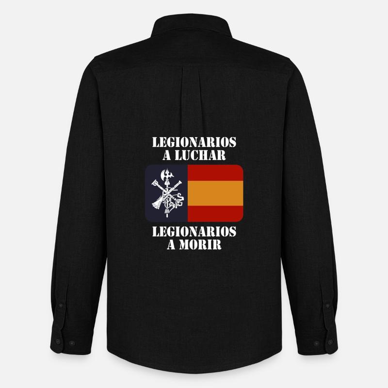 Legionäre zu bekämpfen 2 (dunkel) - Männer Oxford Hemd von Stanley/Stella - Schwarz