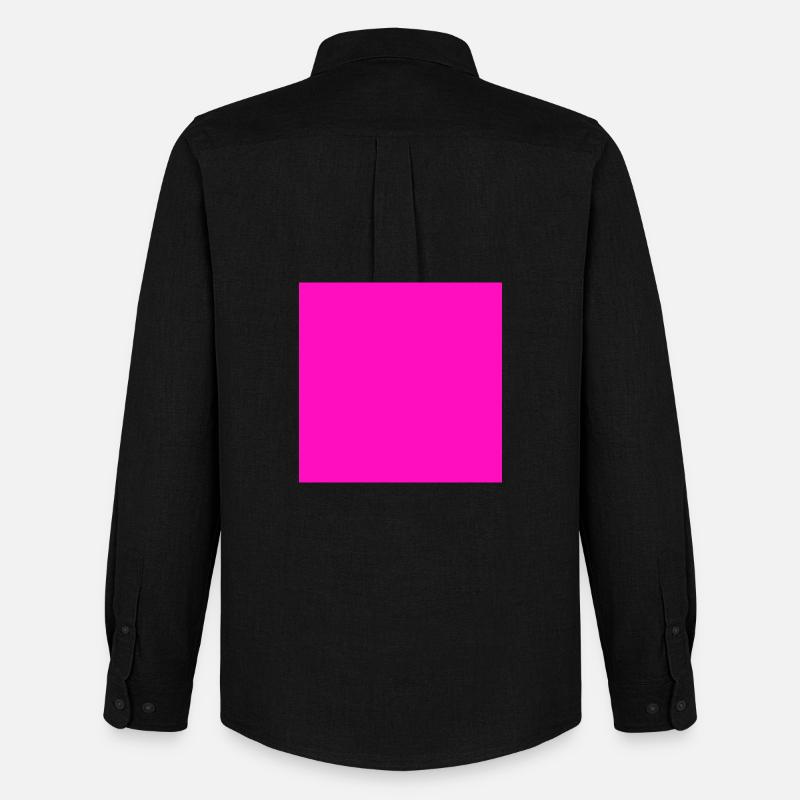 pinker Hintergrund Textur Vorlage personalisieren - Männer Oxford Hemd von Stanley/Stella - Schwarz