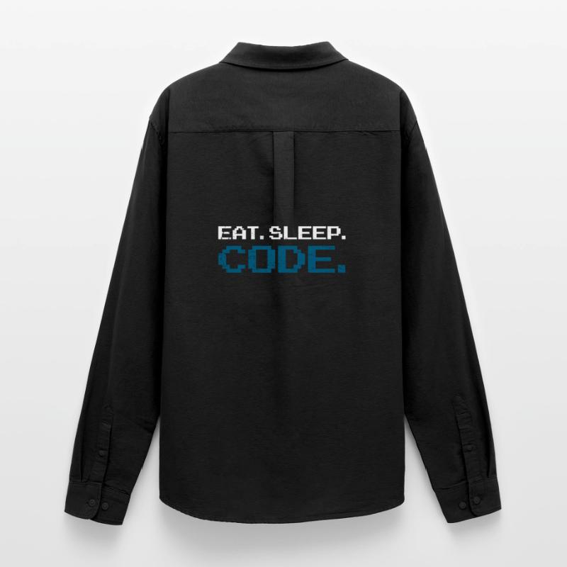 Code de programmation informatique Chemise Oxford homme Stanley/Stella