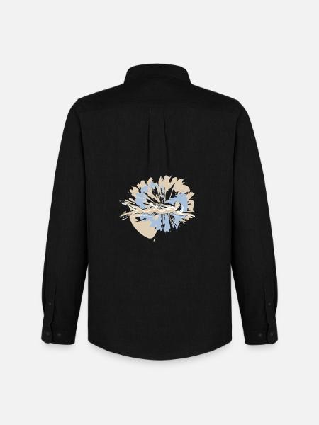 Valentine's Day swimmers in competition - Men's Oxford Shirt by Stanley/Stella - black