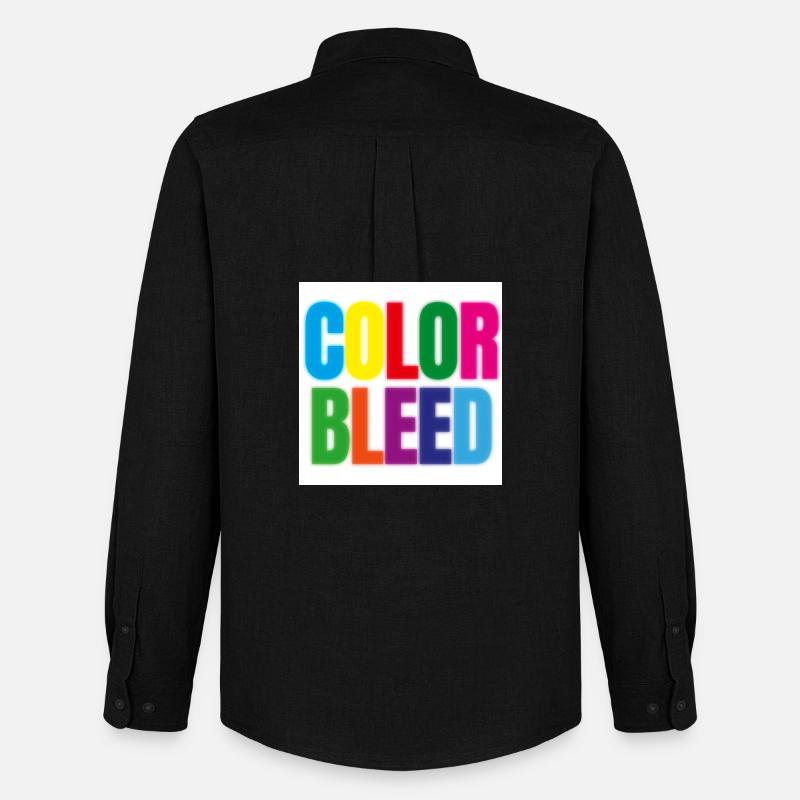 ColorBleed - Männer Oxford Hemd von Stanley/Stella - Schwarz