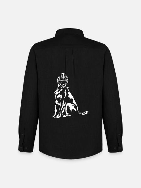 Irish Setter "Black Edition" - Men's Oxford Shirt by Stanley/Stella - black