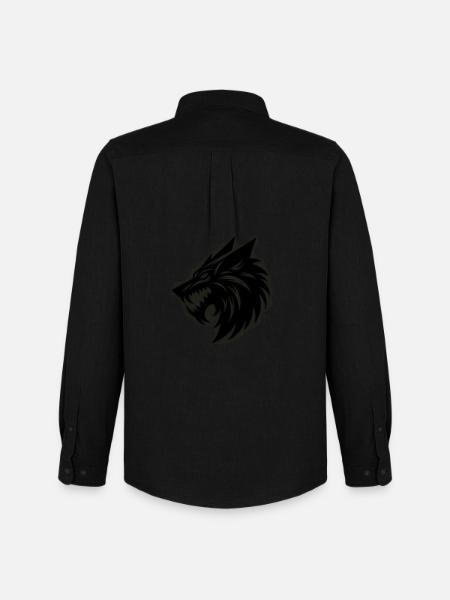 Fenrir, the Beast - Men's Oxford Shirt by Stanley/Stella - black