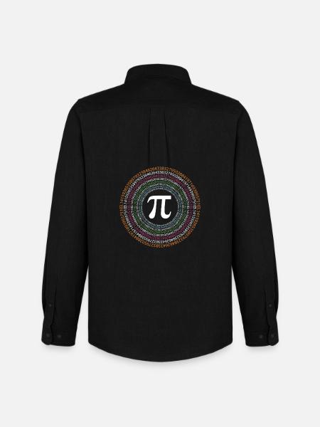 Pi Day - Happy Pi Day - Men's Oxford Shirt by Stanley/Stella - black