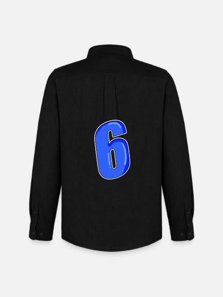 Numéro 6 Numéro - Chemise Oxford homme Stanley/Stella - noir