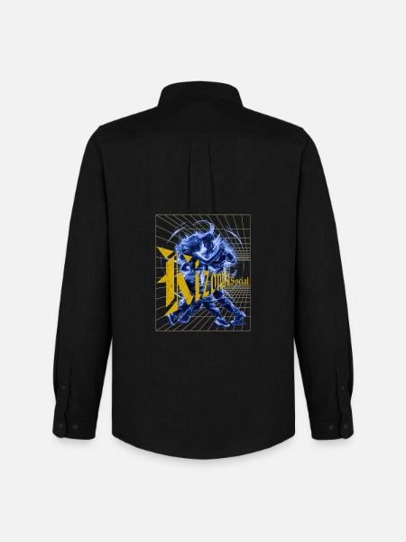 Kizomba Social Perspective Urban Kiz - Men's Oxford Shirt by Stanley/Stella - black