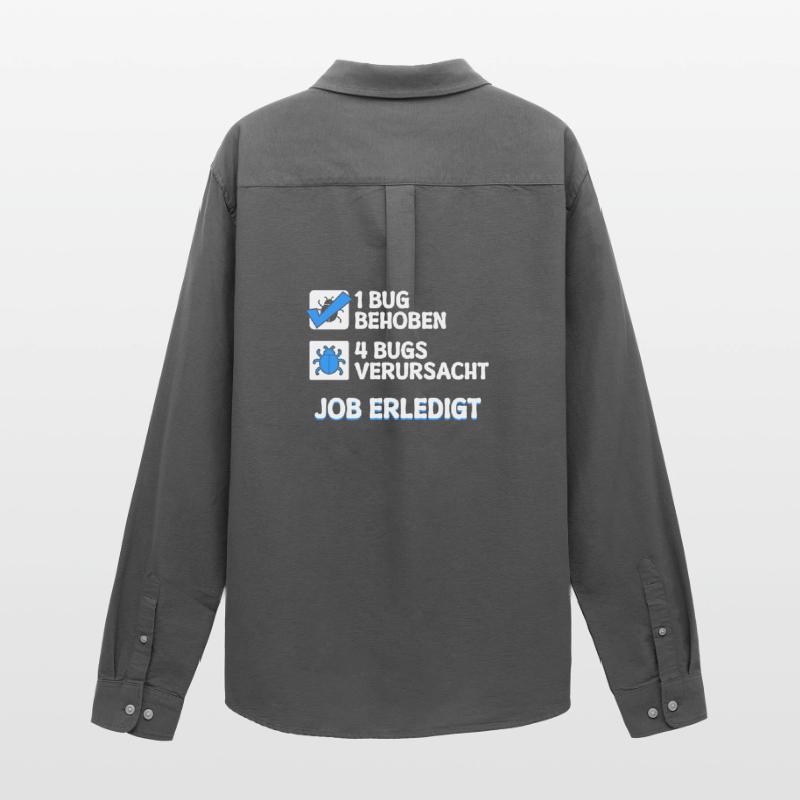 Développeur Coden skripting bugs debug correction de bugs Chemise Oxford homme Stanley/Stella