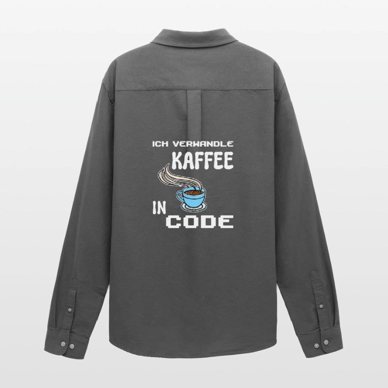 Developer Computergeek Statement Coding Scripting Men's Oxford Shirt by Stanley/Stella
