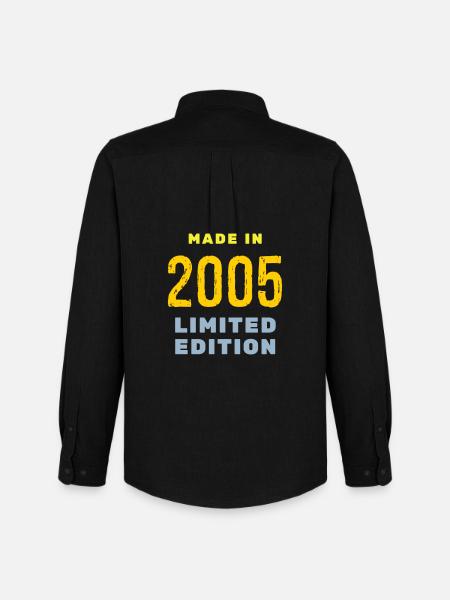 2005 - Men's Oxford Shirt by Stanley/Stella - black