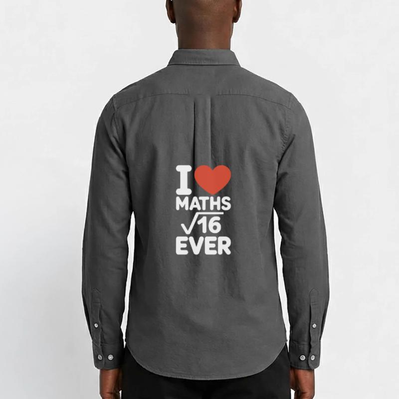 Math J’adore les maths Maths Nerd Professeur de mathématiques Chemise Oxford homme Stanley/Stella